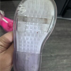 Mini Melissa Translucent Kids Sandals